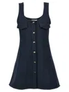 Ganni Women Mini Dress In Blue