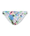 Ganni Women Floral Pattern Bikini Briefs In White