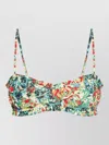 Ganni Top Bikini In Multi