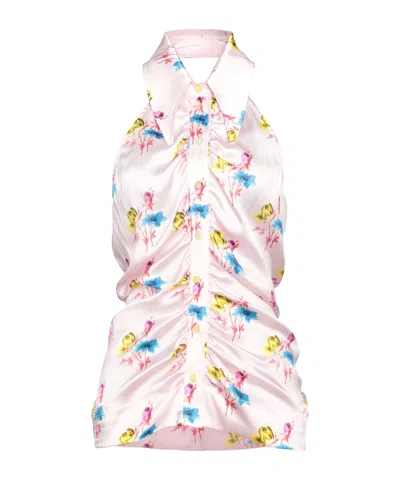 Ganni Floral Shirts  Blouses In Pink