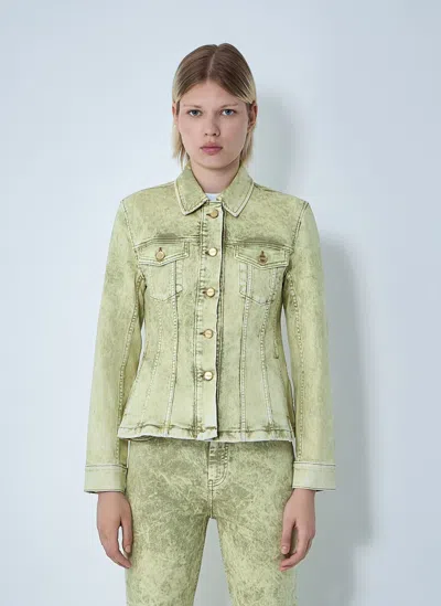 Ganni Foil Denim Jacket