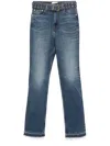 Ganni Future Carri Straight-leg Jeans In Blue