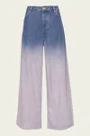 Ganni Future High-rise Wide-leg Jeans