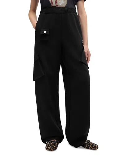 Ganni Future Relaxed Pants In Black