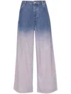 GANNI FUTURE WIDE-LEG JEANS