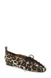 GANNI GANNI GHILLIE BALLERINA FLAT