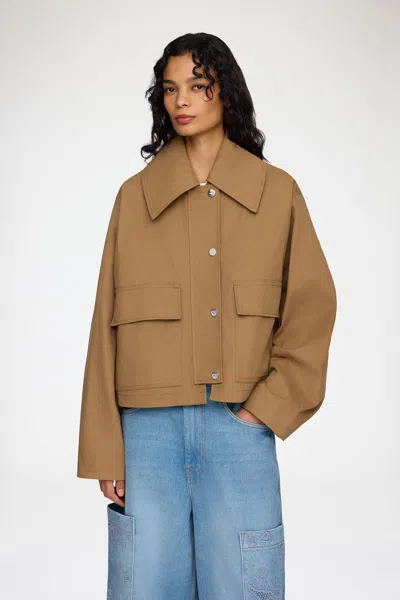 Ganni Gold Jacket