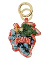 Ganni Grape Keyring In Multi