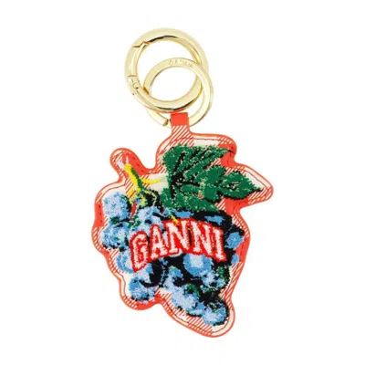 GANNI GANNI GRAPE KEYRING