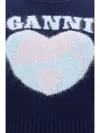 Ganni Graphic Soft Wool Blend Logo Vest