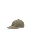 Ganni Womens Kalamata Washed Logo-embroidered Cotton-canvas Cap