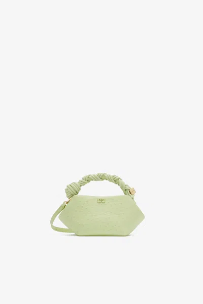 Ganni Green Mini Bou Bag