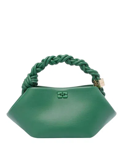 GANNI GREEN MINI BOU HANDBAG