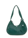 Ganni Medium Croco Hobo Bag