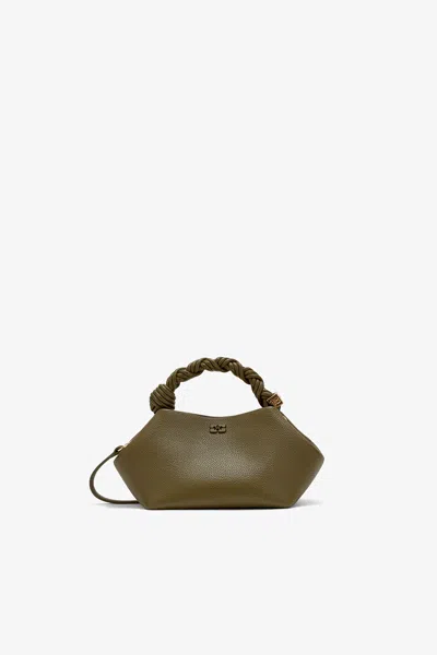 Ganni Green Small Bou Bag In