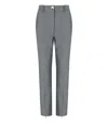Ganni Grey Melange Trouser