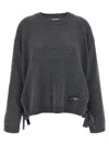 Ganni Sweater Wool Side Ties