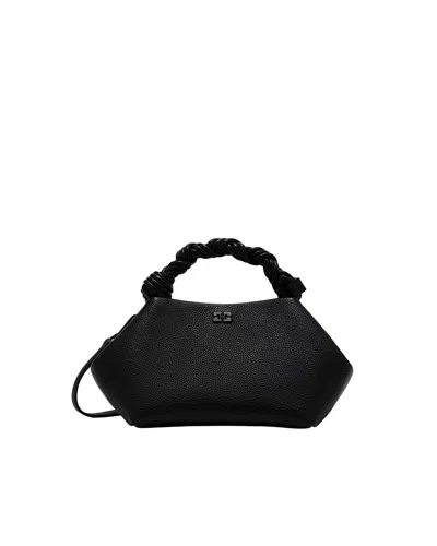 Ganni Handbag In Black
