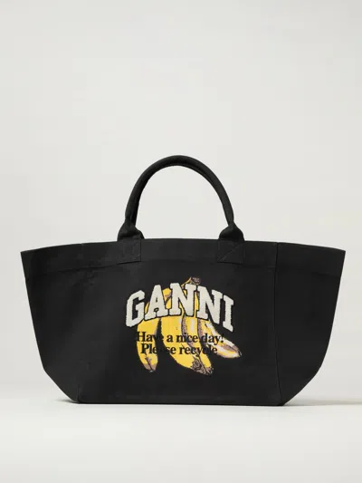 Ganni Handbag  Woman Color Black
