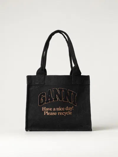 Ganni Handbag  Woman Color Black