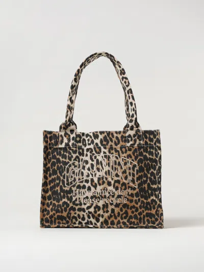 GANNI HANDBAG GANNI WOMAN COLOR BROWN,H08952032