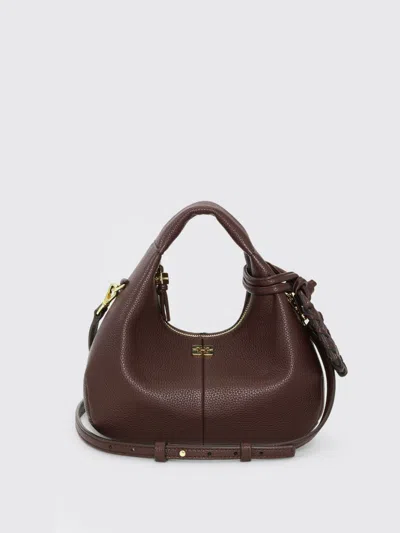 GANNI HANDBAG GANNI WOMAN COLOR BROWN,H38204032