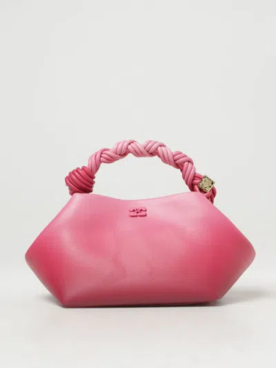 Ganni Handbag  Woman Color Fuchsia