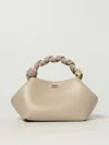 Ganni Handbag  Woman Color Grey