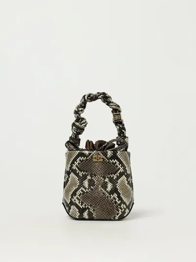 Ganni Handbag  Woman Color Grey In Gray
