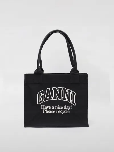 Ganni Handbag  Woman Color Grey