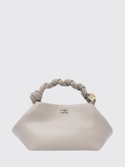 Ganni Handbag Woman Color Grey In Neutral