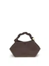 Ganni Women Bou Small Handbag In Brown