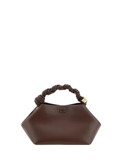 Ganni Handbags In Chocolate Fondant