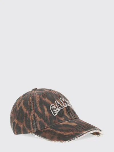 Ganni Hat Woman In Brown