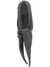 Ganni Logo Knit Balaclava In Blue
