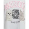Ganni Have A Nice Day Long-sleeved Top