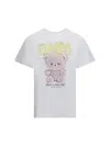 Ganni Have A Nice Day T-shirt In White