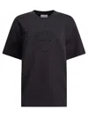 Ganni Embroidered Oversized T