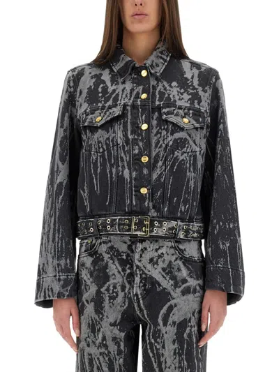 GANNI GANNI HEAVY DENIM JACKET