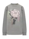Ganni Sweaters In Grey