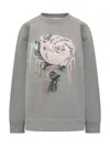 Ganni Sweaters In Grey
