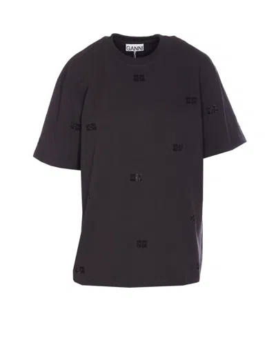 GANNI HEAVY T-SHIRT