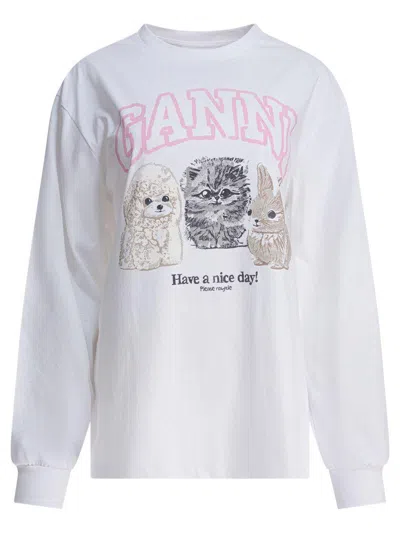 Ganni Heavyweight Jersey Re-cut Sweatshirt