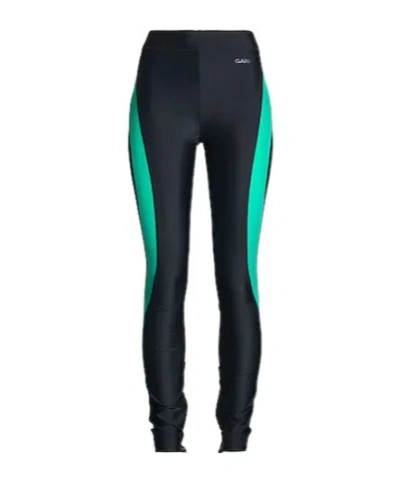 Ganni High-waisted Stretch Sports Pants In Multi