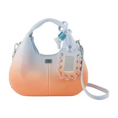 Ganni Hobo Mini Gradient Purse -  - Synthetic - Multicolor