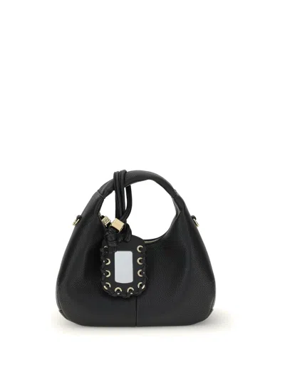 Ganni Hobo Mini Grained