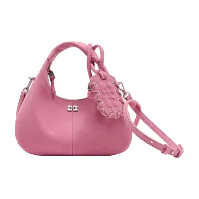 Ganni Hobo Mini Purse -  - Synthetic - Pink