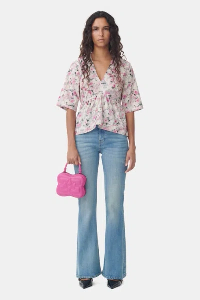 Ganni Iry Jeans In Tint Wash