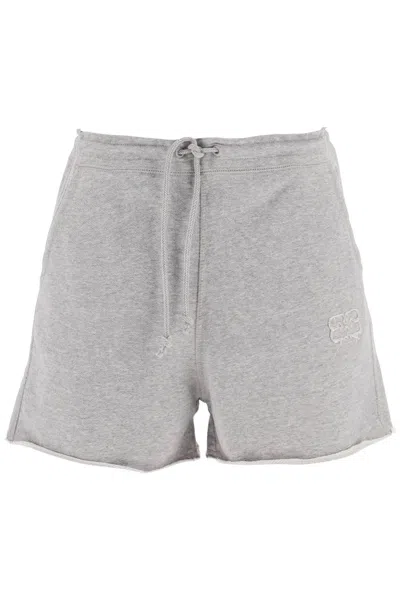 Ganni Gray Isoli Shorts