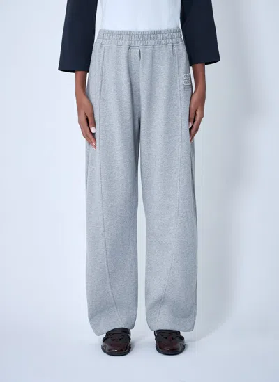 Ganni Women Isoli Track Pants In Gray